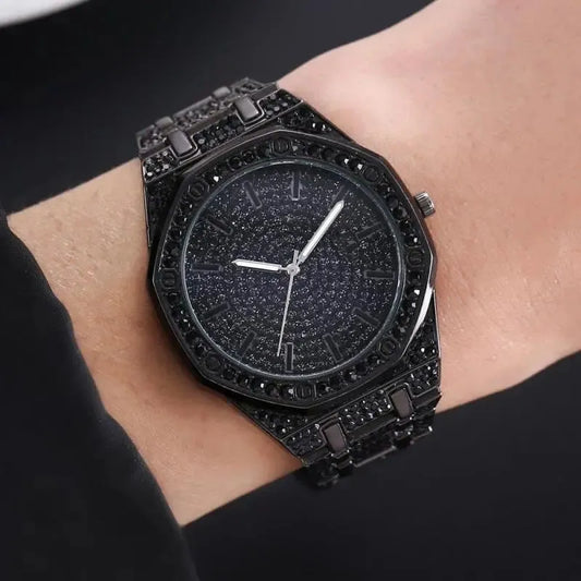 Stylish Watch For Men Diamond Watch For Boys